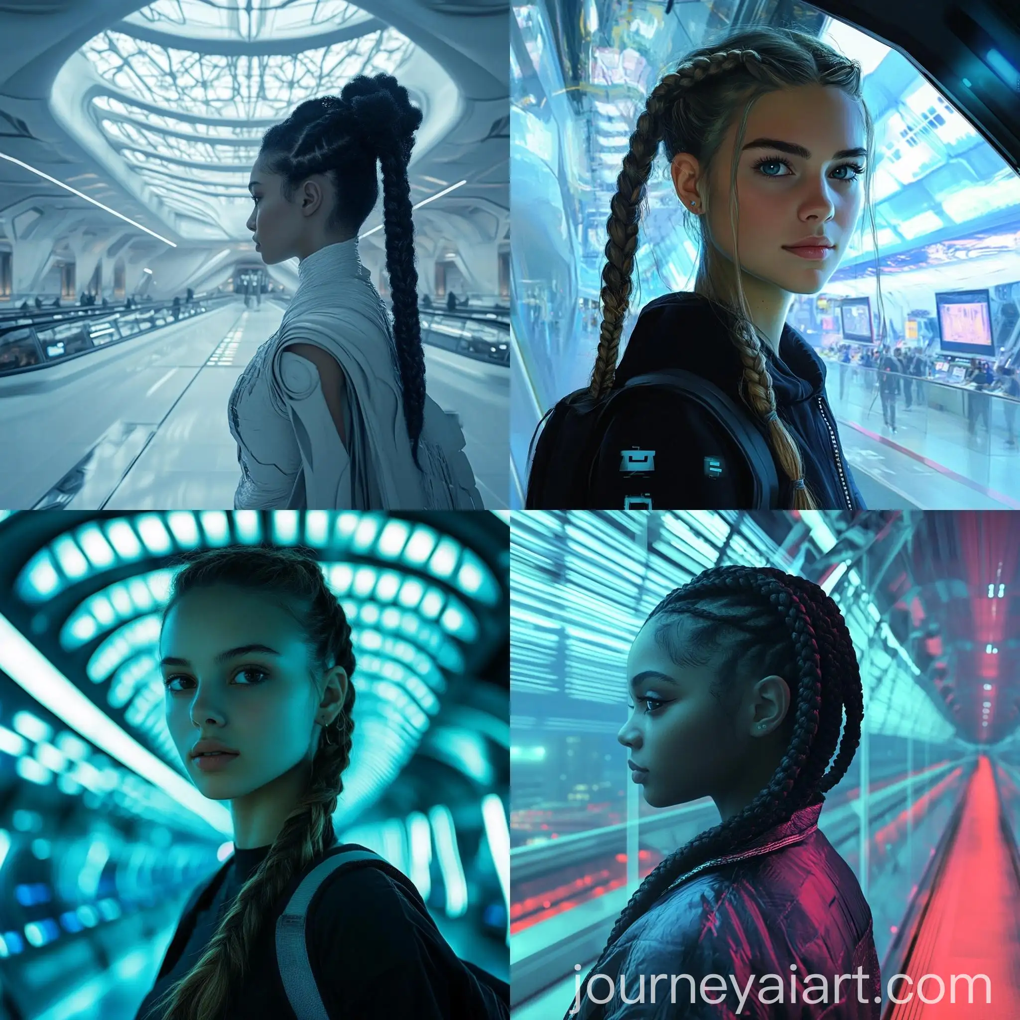 Young-Woman-with-Braids-in-Futuristic-Terminal