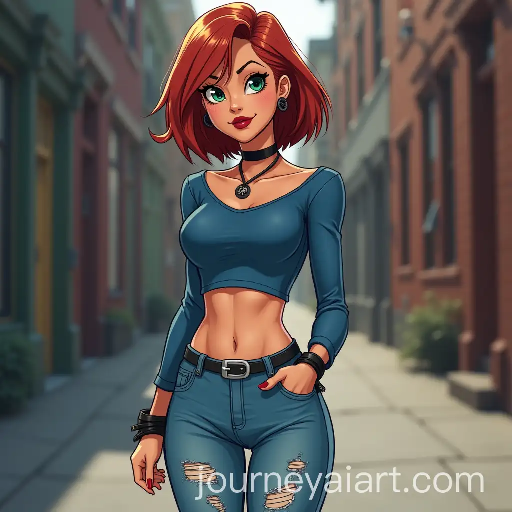 Mary-Jane-Watson-fromAI-Image-Prompt-Expansion-SpiderMan-2003-Animated-Series-in-Casual-Home-Outfit