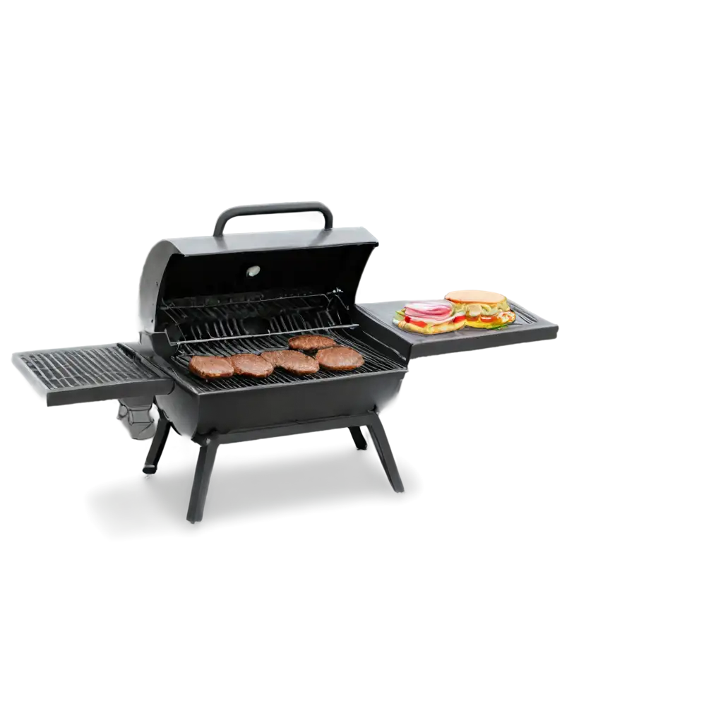 Grilling-Hamburger-PNG-Image-Delicious-BBQ-Scene-Captured-in-High-Quality