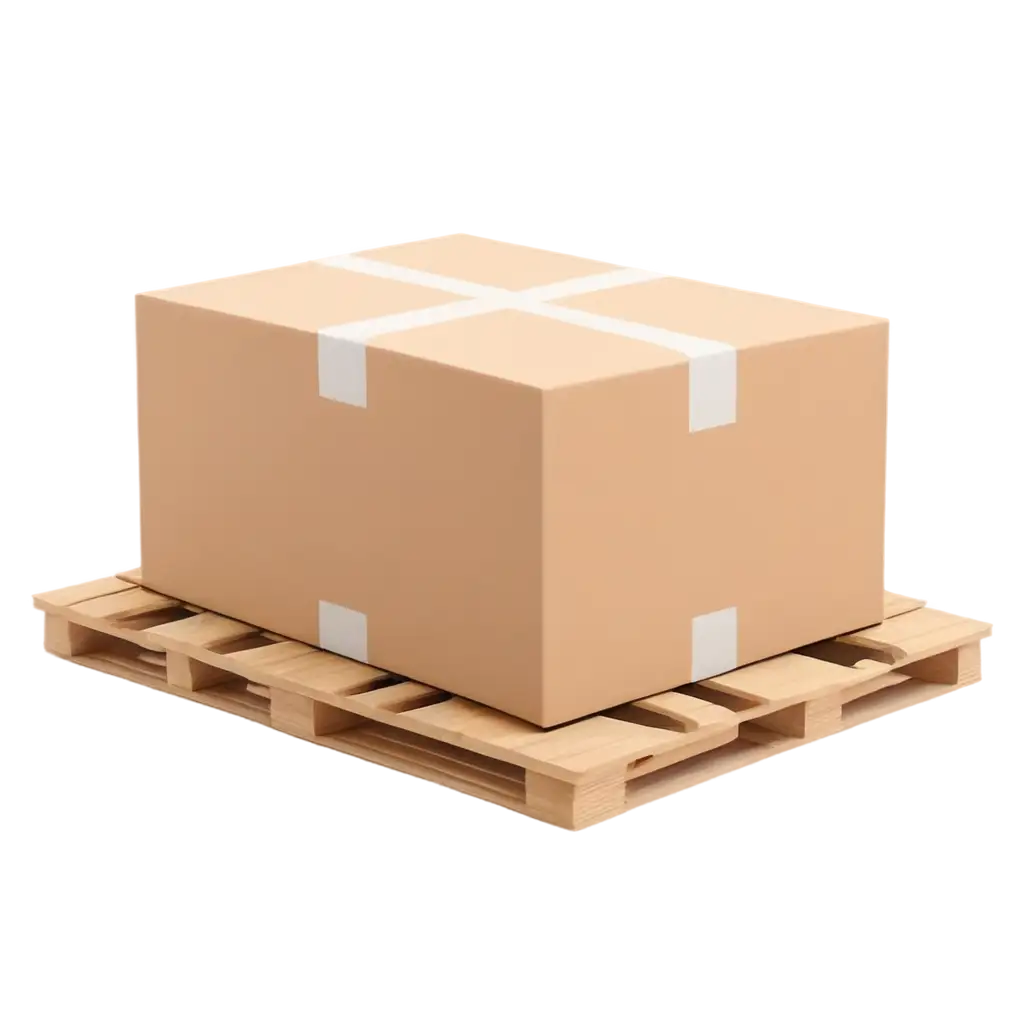 3D-Box-on-Realistic-Pallet-PNG-Image-Enhance-Your-Visual-Projects