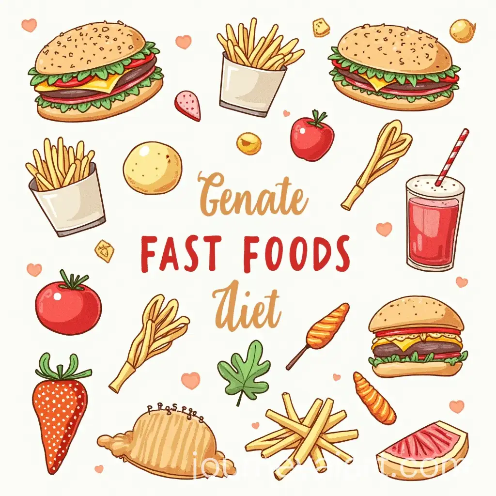 Hand-Drawn-Illustration-of-a-FastAI-Image-Prompt-Expansion-Food-Diet