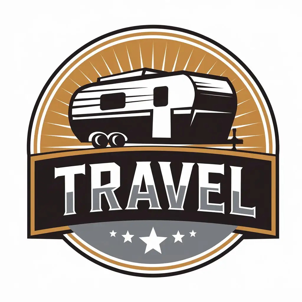 LOGO-Design-For-Travel-Automobile-Trailer-Icon-in-Modern-Style