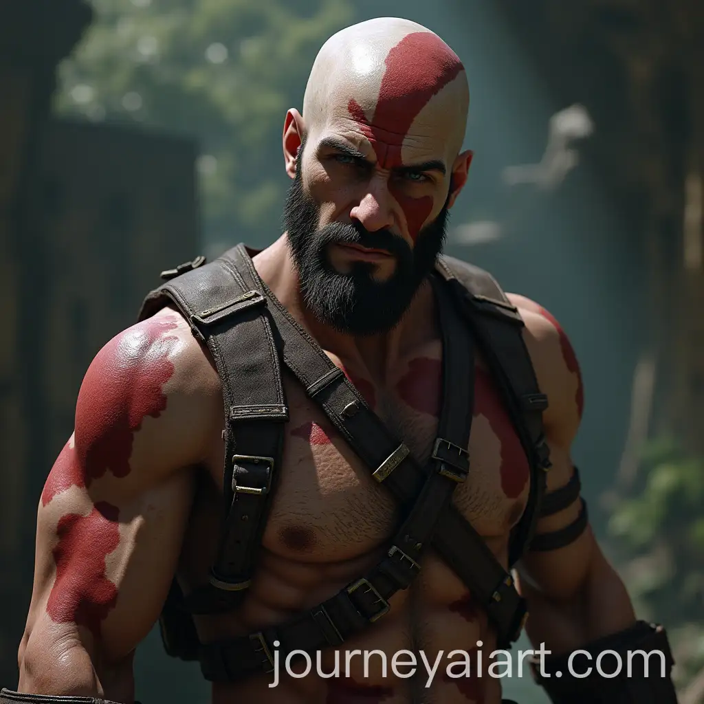 Kratos-in-an-Uncharted-Adventure-Setting