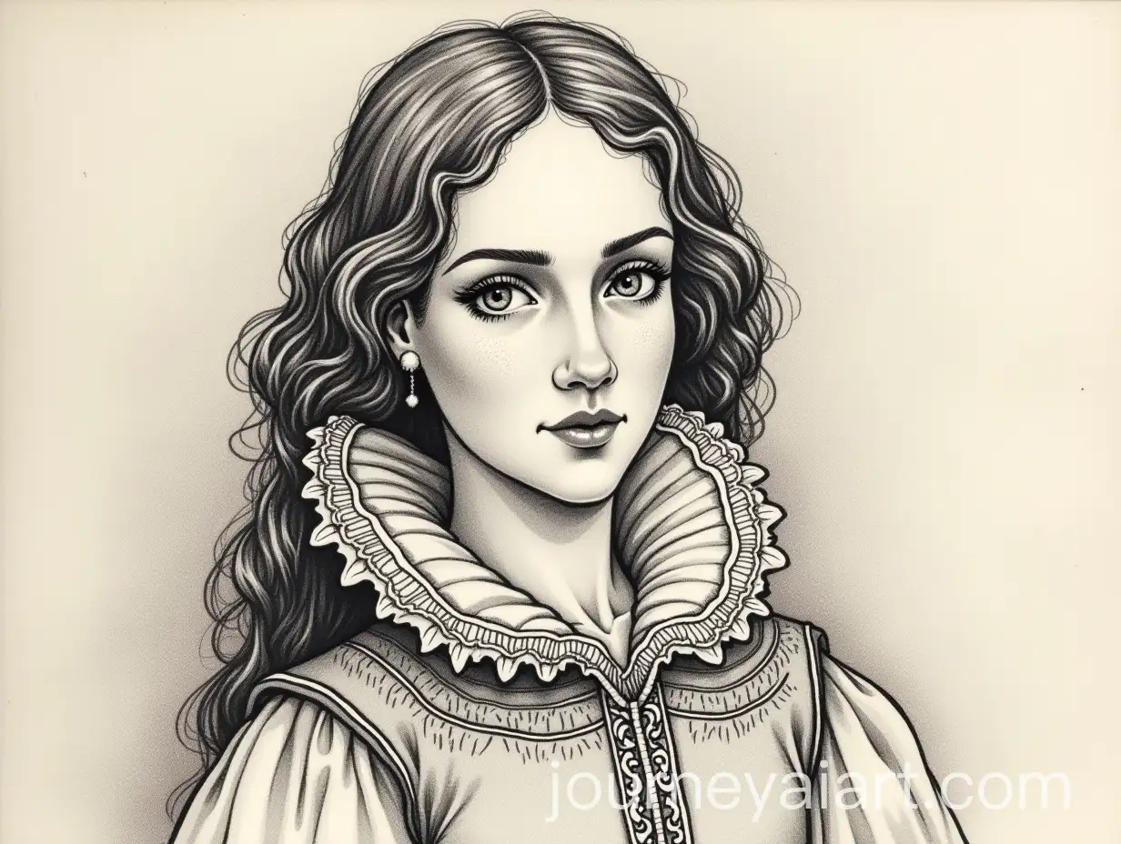 HandDrawn-Illustrations-of-Shakespearean-Heroines-in-19th-Century-Style