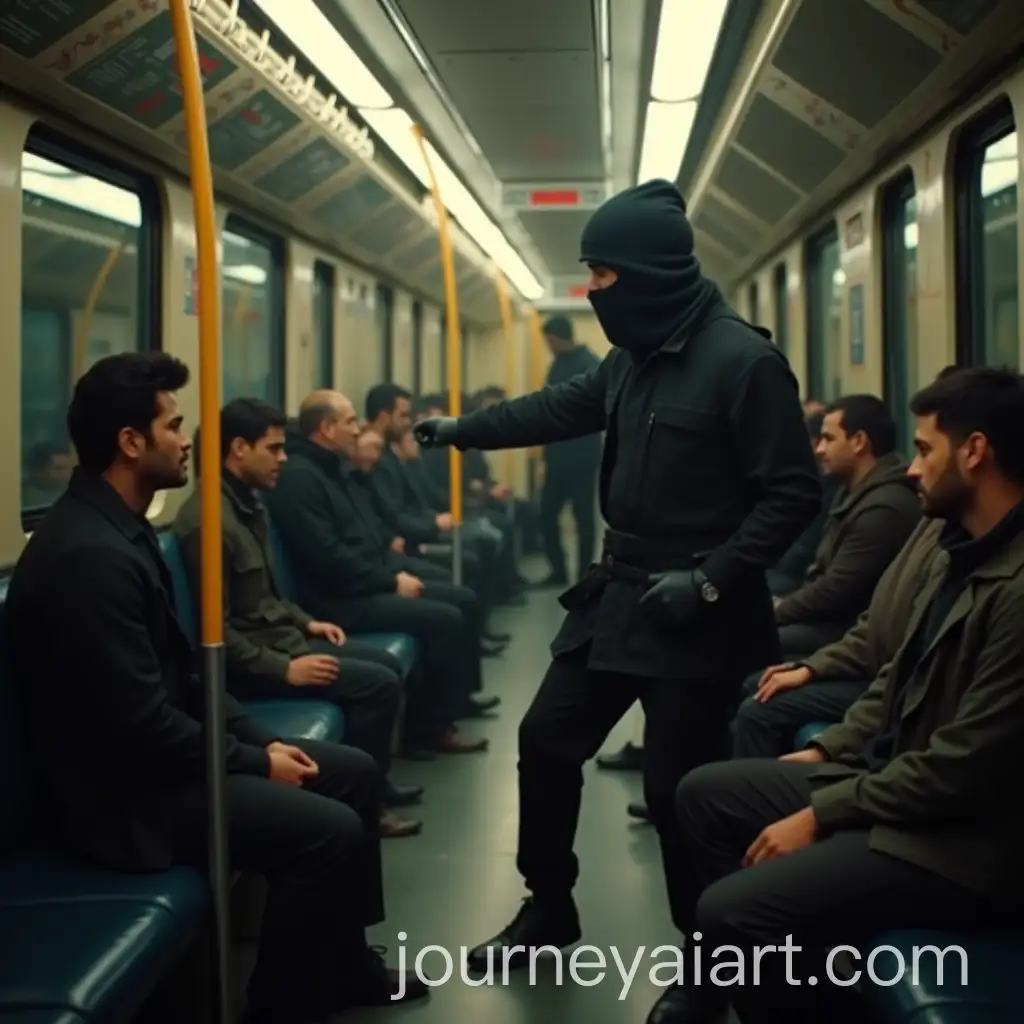 Lou-Arjun-Fighting-Ninjas-on-a-Train