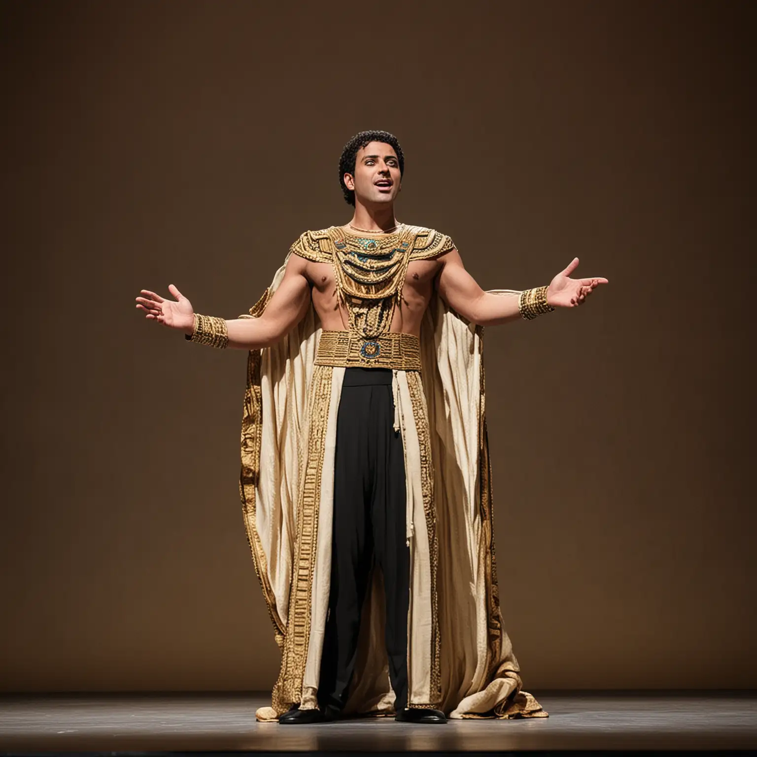 Opera-Singer-Performing-Aida-in-Egyptian-Costume