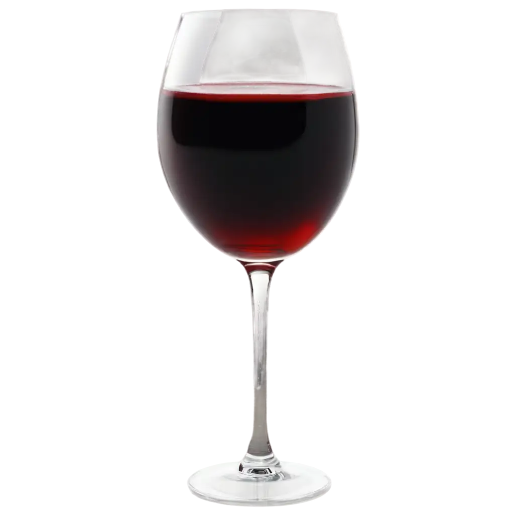 a glass of red wine with ice