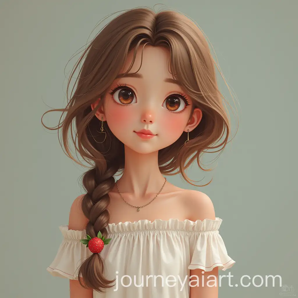 Portrait-of-a-Young-Girl-in-a-Thoughtful-Pose