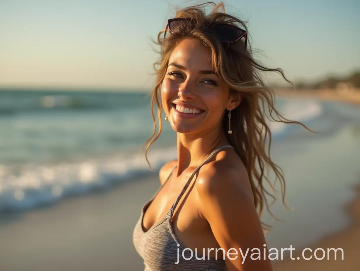 Fit-Woman-Promoting-Nutrition-Product-in-Advertisement