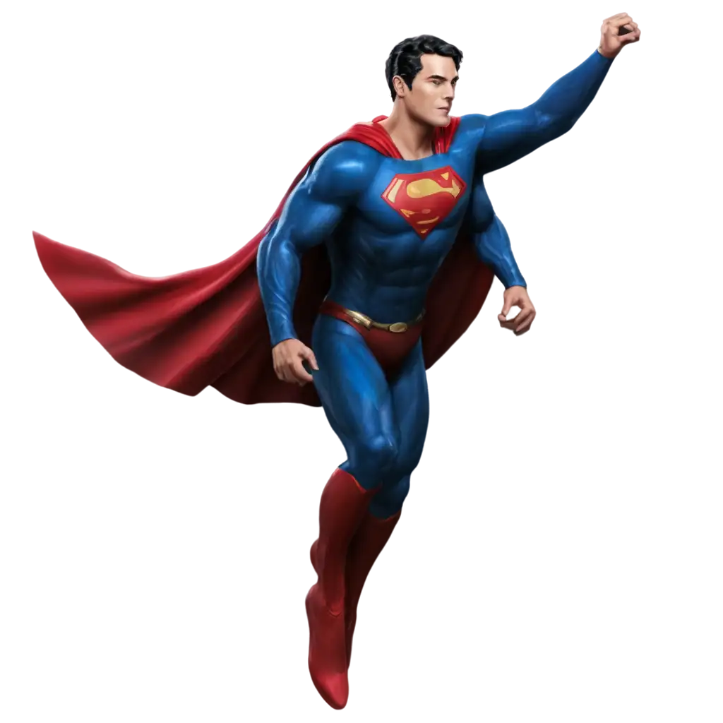 Superman-PNG-Image-HighQuality-Versatile-Artwork-for-Digital-Projects