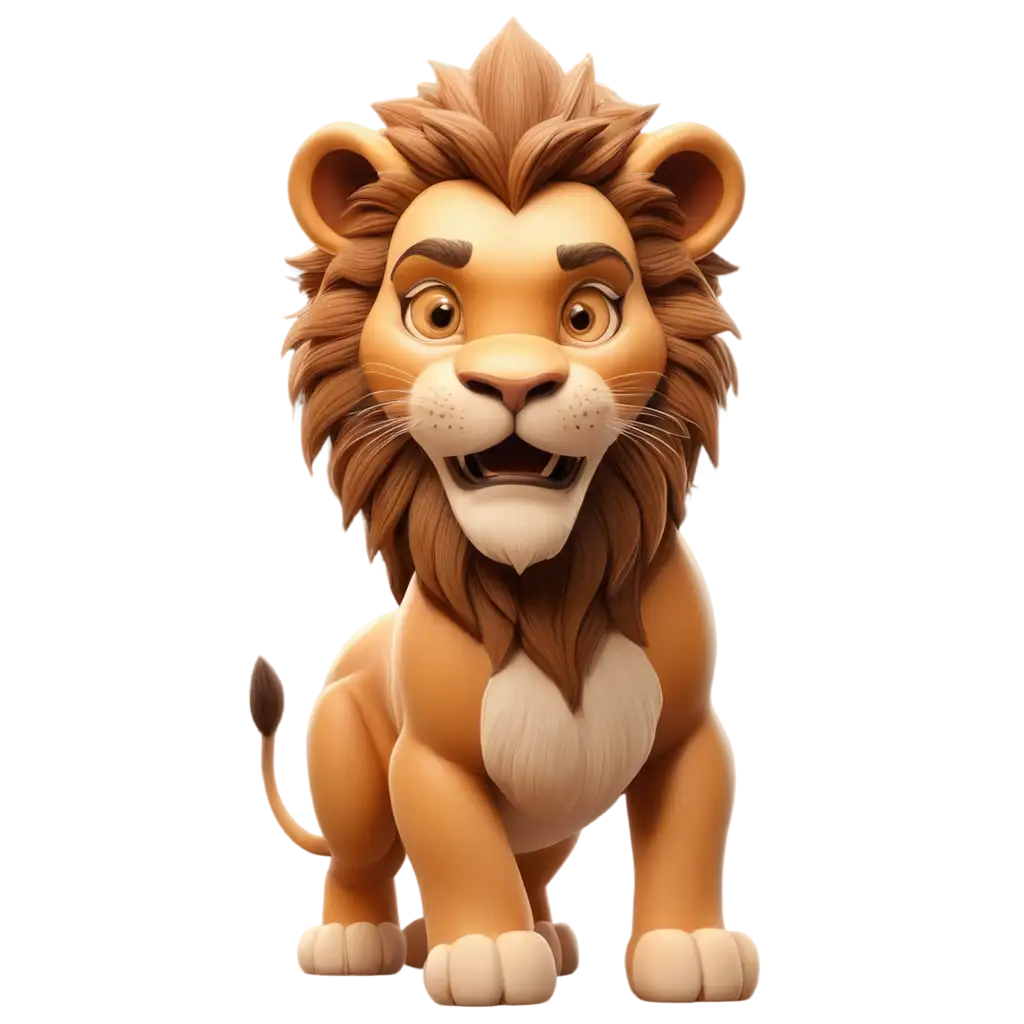 3D-Lion-Logo-with-A-Inside-HighQuality-PNG-Image-for-Branding-Design