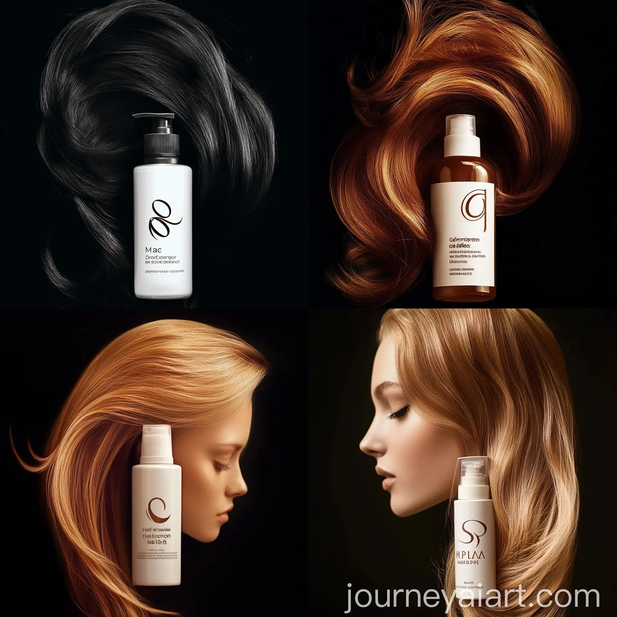 Vibrant-Hair-Care-Product-Promotion