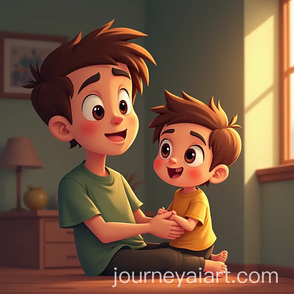 CartAI-Image-Prompt-Expansionoon-Father-and-Child-Bonding-Together