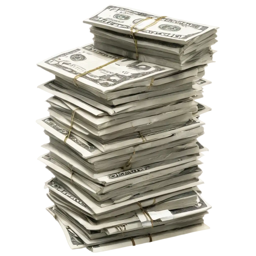 HighQuality-PNG-Image-of-a-Stack-of-Money-for-Digital-and-Print-Applications