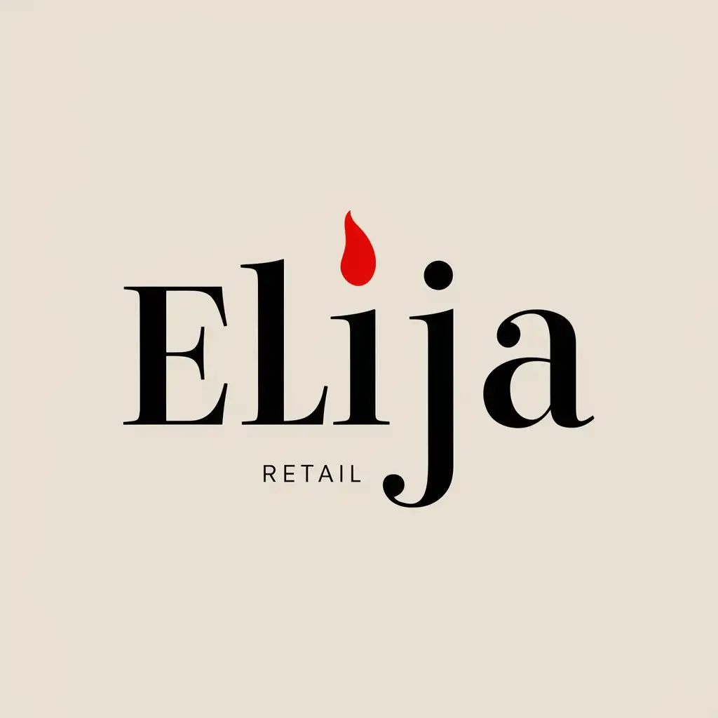 LOGO-Design-For-Elija-Modern-IL-Symbol-for-Retail-Industry