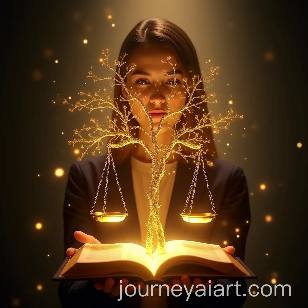 Woman-Lawyer-Holding-Digital-Golden-Tree-of-Life-with-Scales-of-Justice-and-Bible