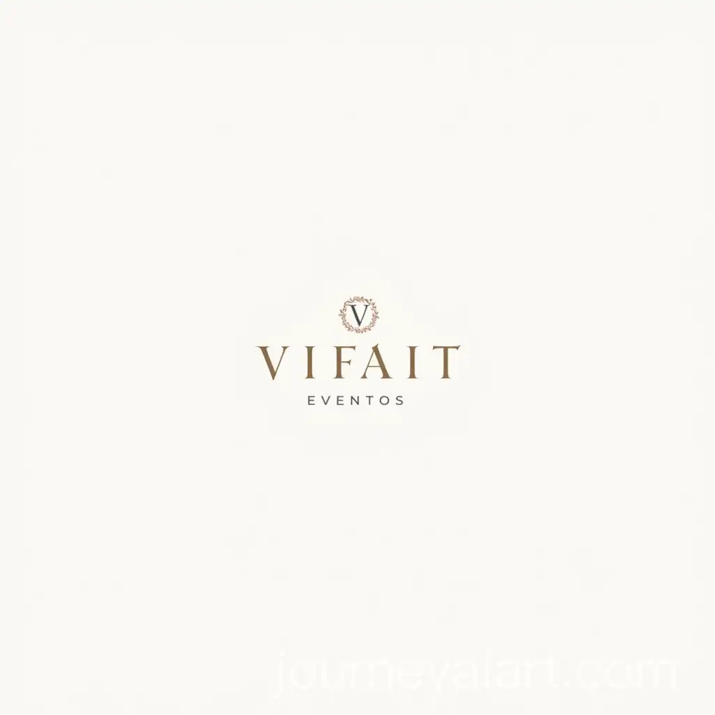 Elegant-Logo-Design-for-Vifait-Eventos-with-Floral-Elements-andAI-Logo-Design-Expansion-Luxurious-Color-Palette