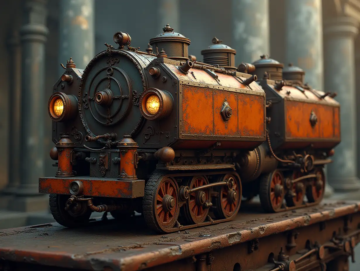 Steampunk 8k-Quality