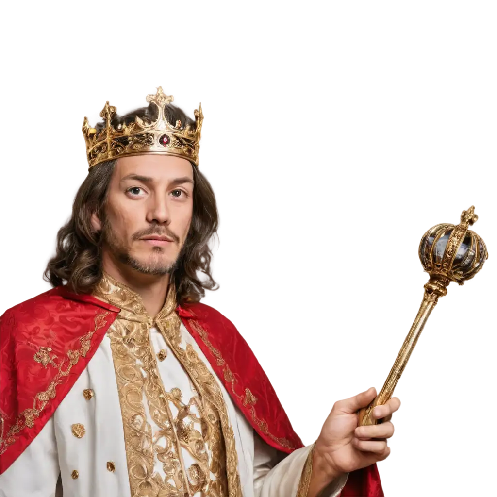 Regal-King-with-Crown-Scepter-and-Red-Cloak-PNG-Image-Majestic-Royalty-Illustration