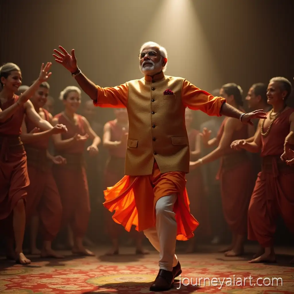 Indian-Prime-Minister-NarendraNarendra-Modi-dancing-Modi-Dancing-to-a-Musical-Beat-Solo