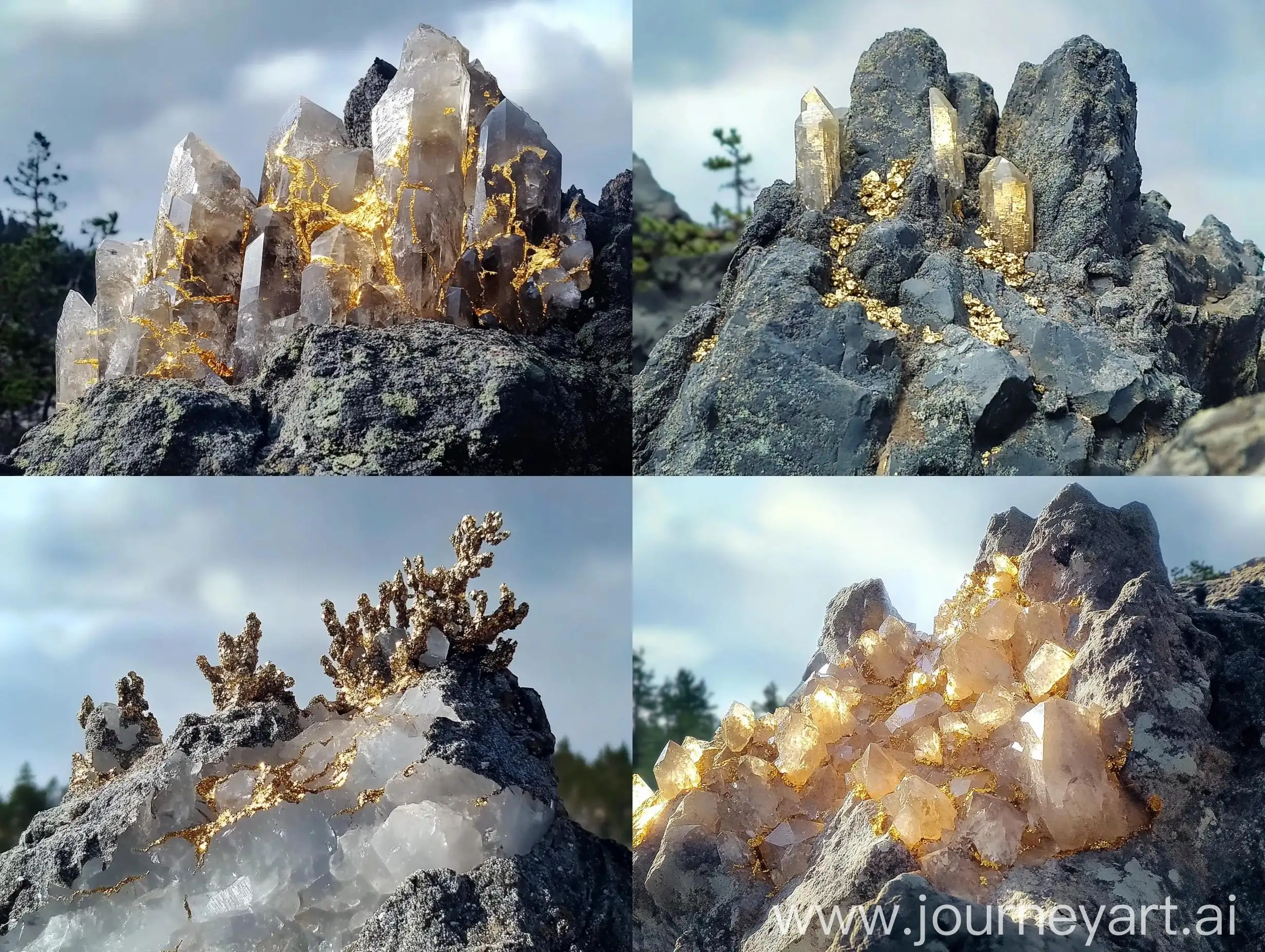 Exploring-Underground-Caves-with-Gold-Veins-and-Precious-Crystals