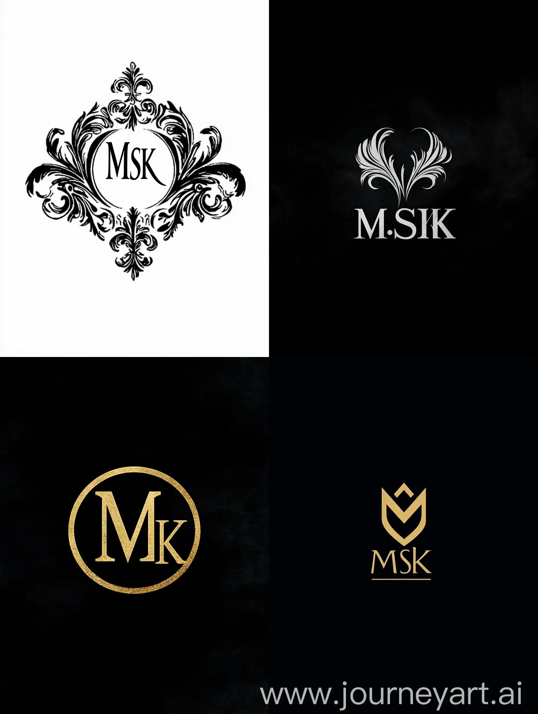 Modern-Clothing-Store-Logo-Design-with-Abstract-MSK-Pattern