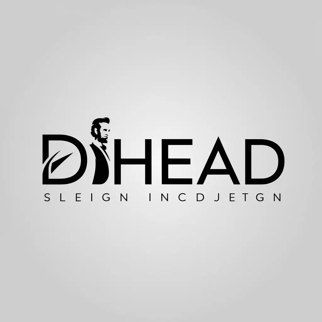 LOGO-Design-For-Dihead-Abraham-Lincoln-Inspired-with-Moderate-Style