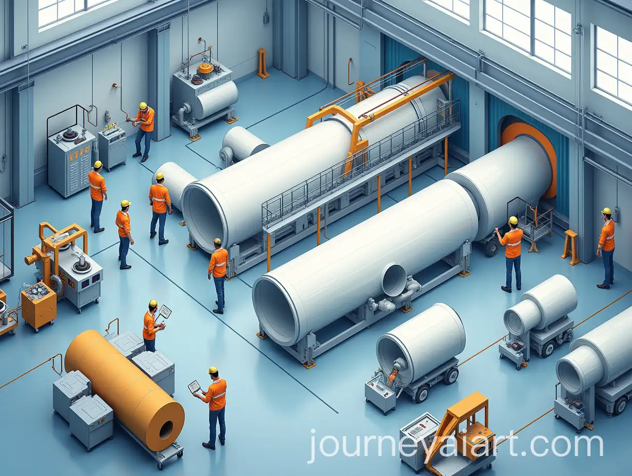 Glass-Reinforced-Plastic-GRP-Pipe-Manufacturing-Process-in-Modern-Facility