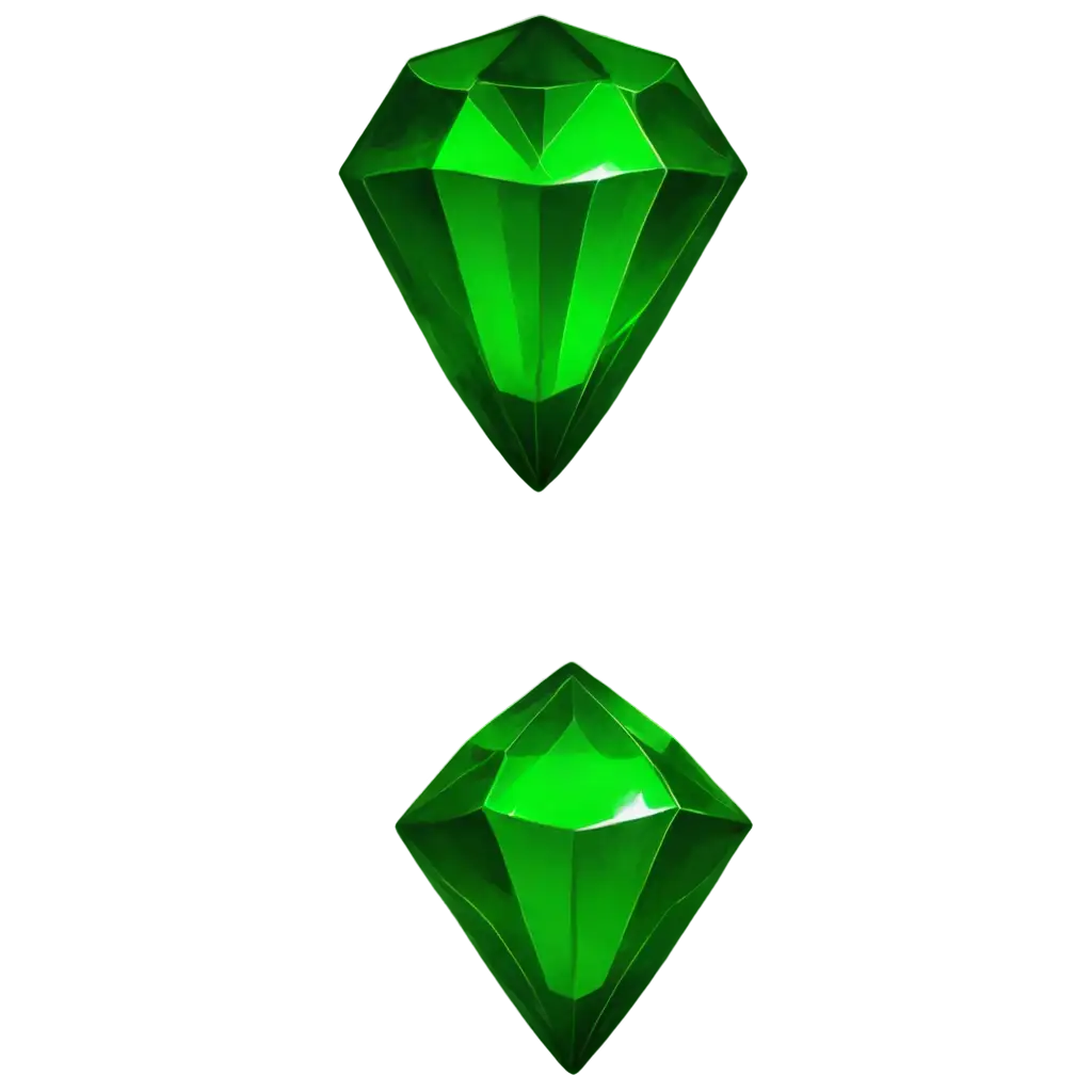 Green-Gem-PNG-Image-in-Anime-Style-with-Saturated-Colors-Ideal-for-Game-Design-and-Digital-Art