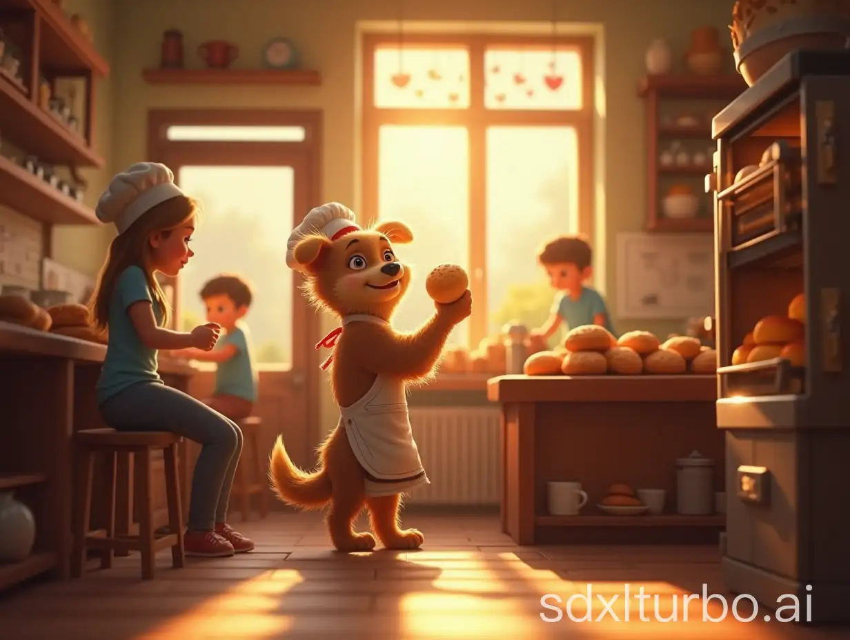 Charming-Dog-Baker-in-Cozy-Bakery-Scene