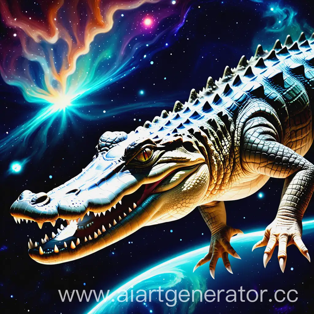 Mystical-Crocodile-Exploring-the-Cosmic-Realm