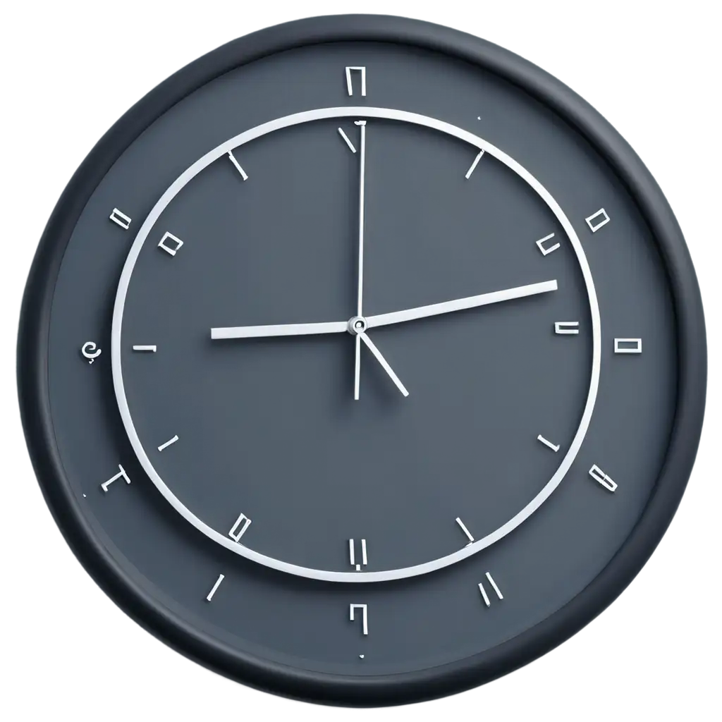 AI-Generated-Cartoon-Clock-PNG-Straight-Front-View-for-Creative-Projects