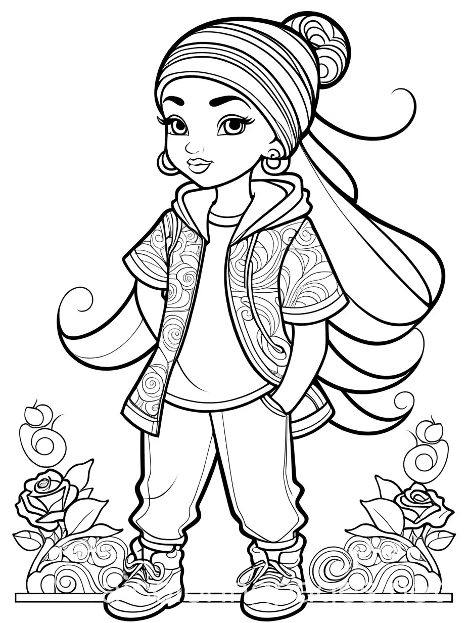 Bold-Hip-Hop-Culture-Designs-Coloring-Page-for-Kids