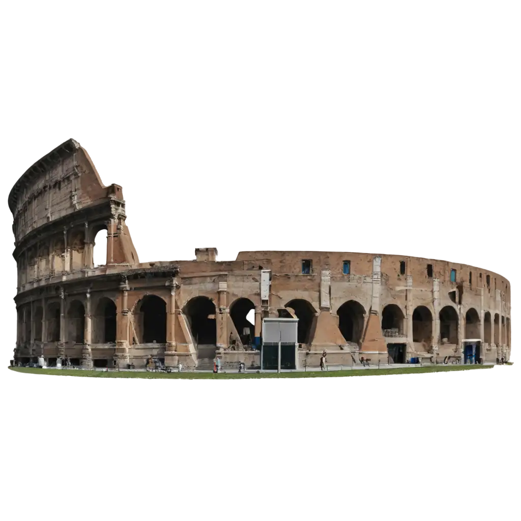 Roma-Kolizey-PNG-Image-HighQuality-Digital-Rendering-of-the-Ancient-Roman-Colosseum