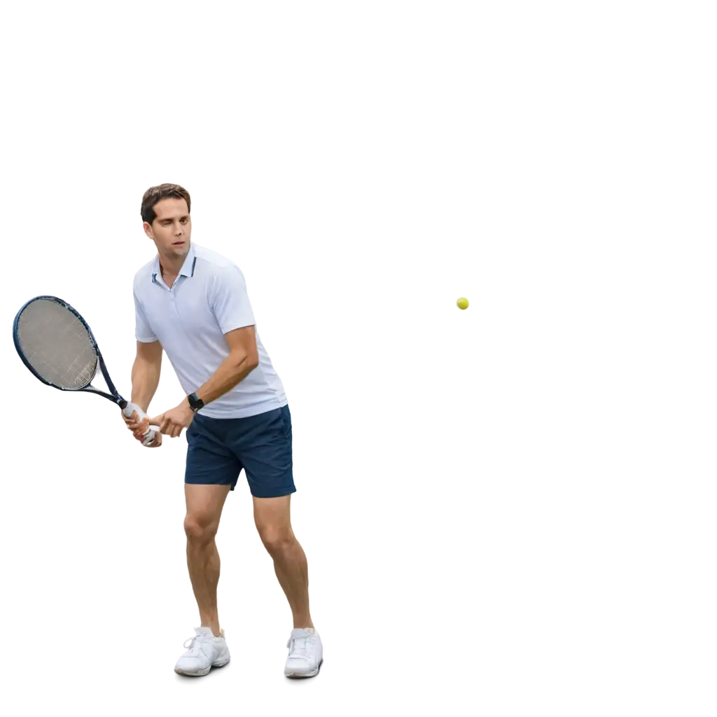 PNG-Image-of-a-Man-Playing-Tennis-Capturing-Dynamic-Sports-Action