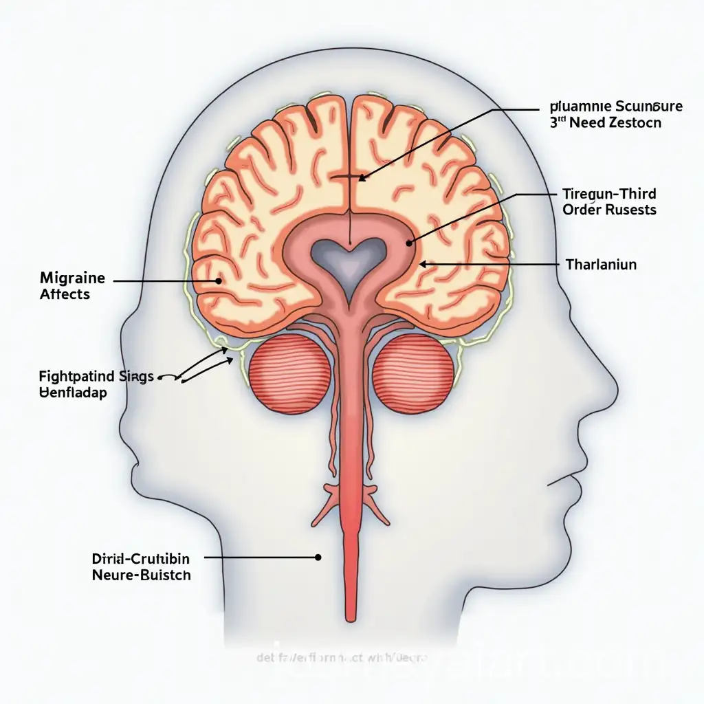 Mechanism-of-Migraine-Development-Sensitization-and-Neurogenic-Inflammation