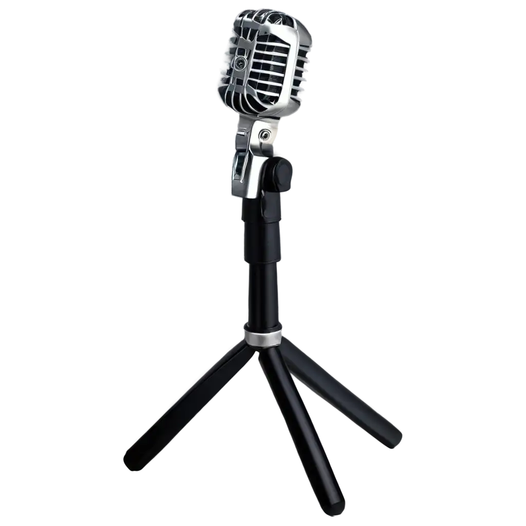 Professional-Interview-Microphone-in-Stand-for-Podcast-PNG-Image-High-Quality-for-Clear-Audio-Visuals