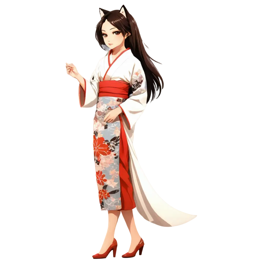 Stunning-Anime-PNG-Image-Elegant-FoxWoman-in-Traditional-Japanese-Yukata