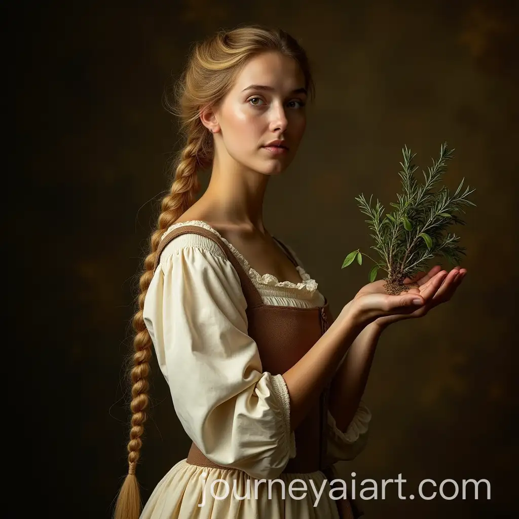 17AI-Image-Prompt-Expansionth-Century-Rembrandt-Style-Portrait-of-a-Woman-Holding-Herbs