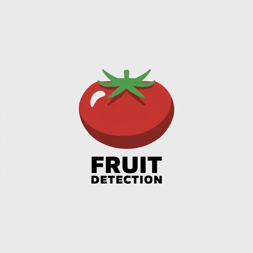 LOGO-Design-For-Fruit-Detection-Minimalistic-Tomato-Symbol-for-Internet-Industry