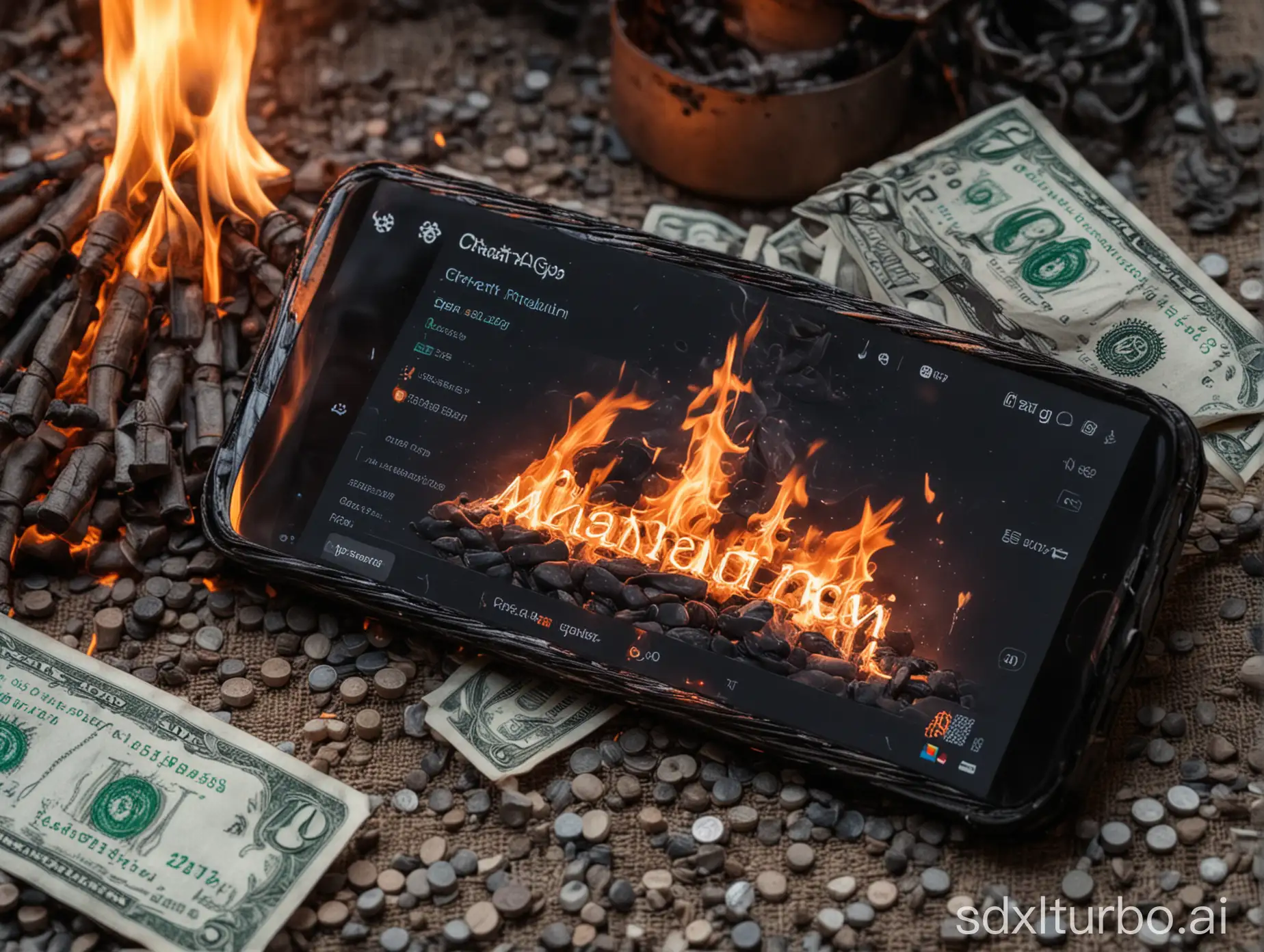 OpenAI ChatGPT costs setting on fire money