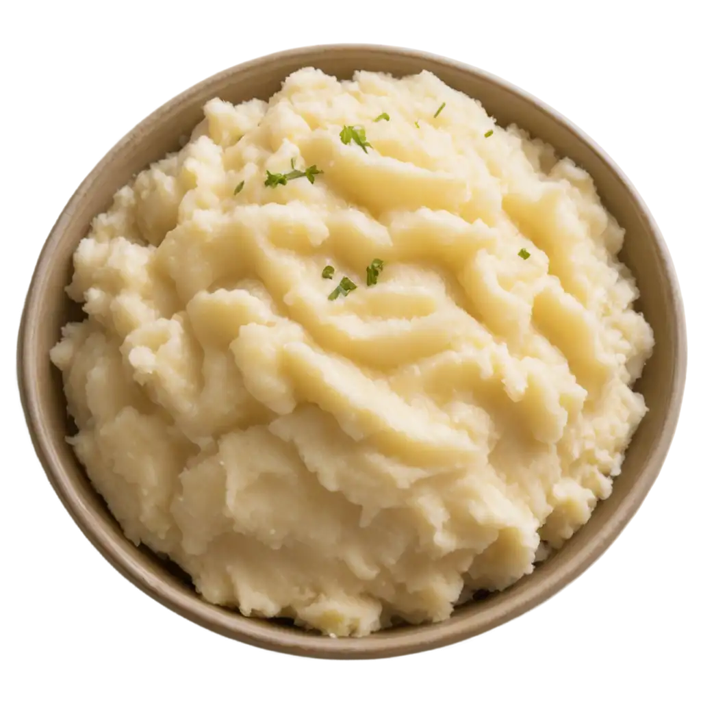 Deliciously-Creamy-Mashed-Potatoes-PNG-Image-for-Culinary-Creations