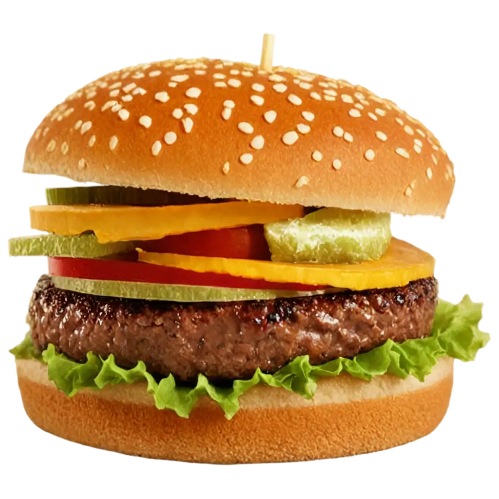 Delicious-Hamburger-PNG-Image-Crispy-Juicy-and-Tempting-Visual-Delight
