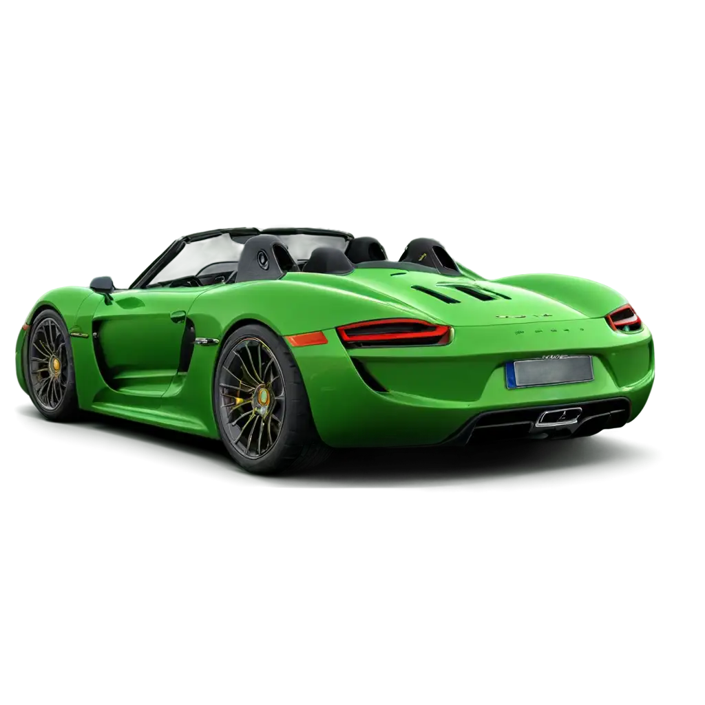 Porsche-Spyder-918-Toxic-Green-PNG-Image-Exquisite-Sports-Car-Artwork