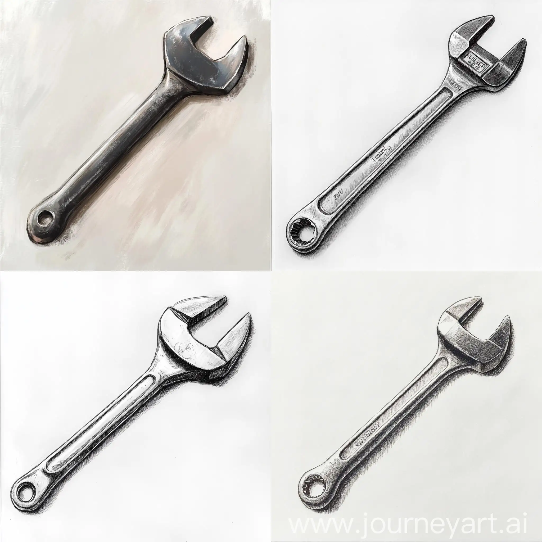 Wrench-for-All-Doors-Drawing-Versatile-Tool-Illustration