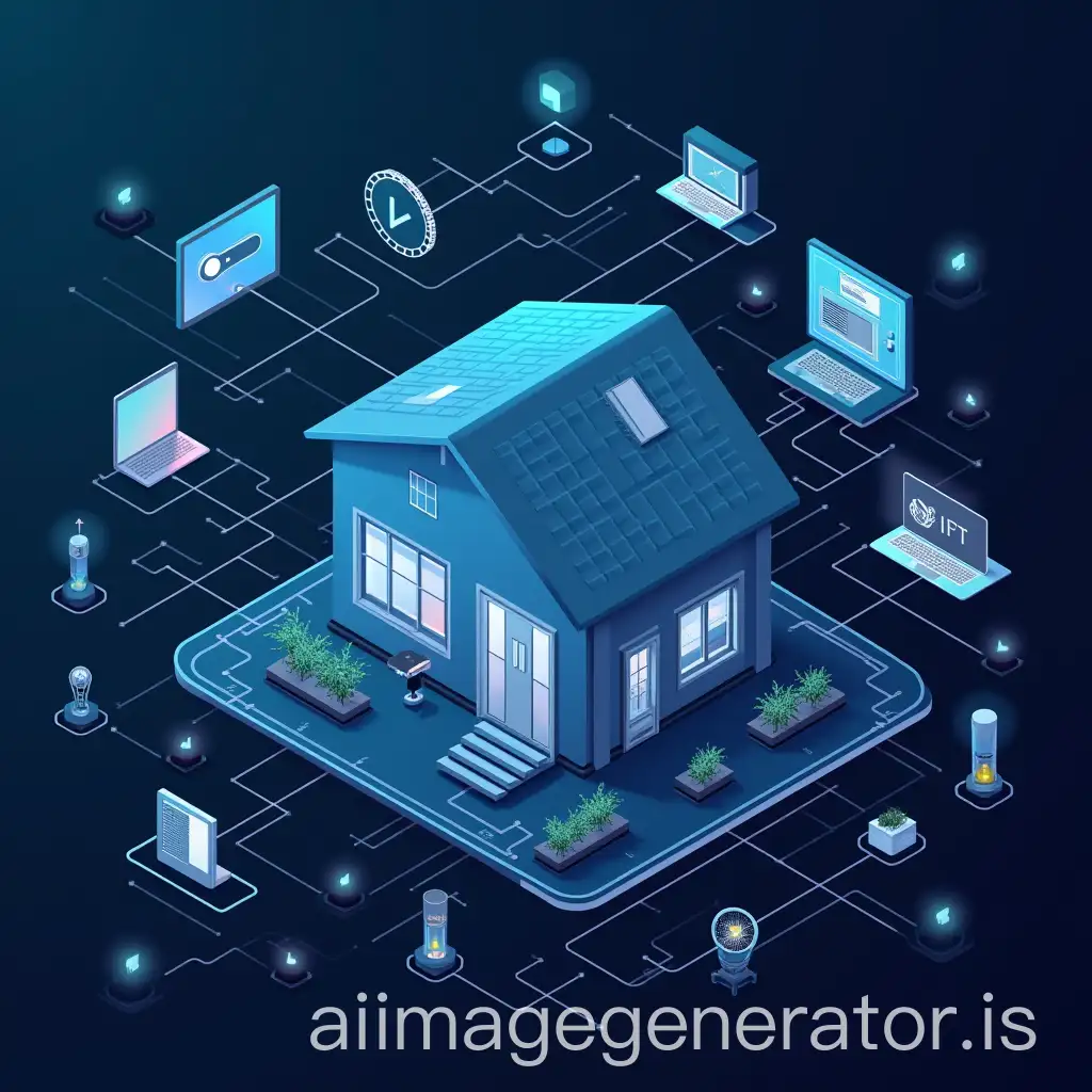 Smart-Home-with-Connected-IoT-Devices-and-Industrial-Sensors