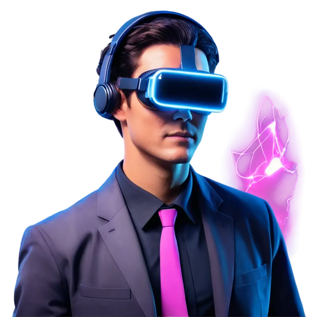 HighEnd-Futuristic-Male-Character-in-SciFi-VR-Headset-PNG-Image-with-Neon-Aura-and-Cyberpunk-Background