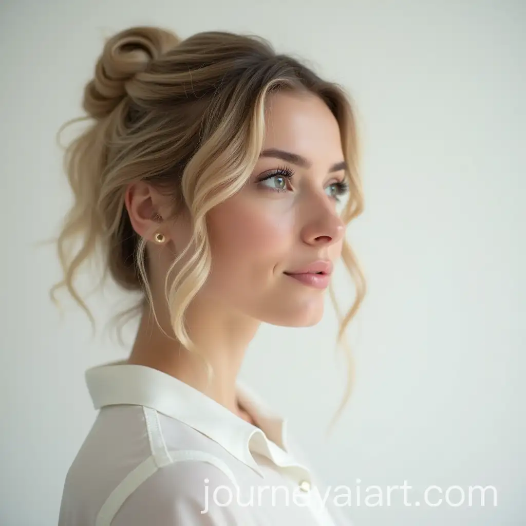 Elegant-Woman-in-White-in-a-Studio-Setting