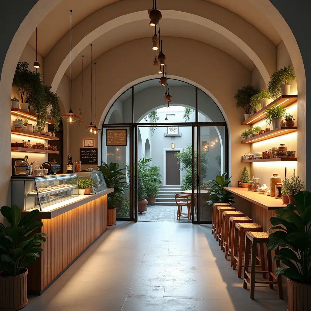 Modern-Minimal-Boho-Chic-Coffee-Shop-Interior-in-Brazil