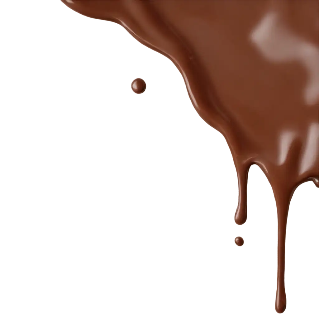 Melted-Chocolate-PNG-Image-Rich-Visuals-of-Dripping-Chocolate-Drops